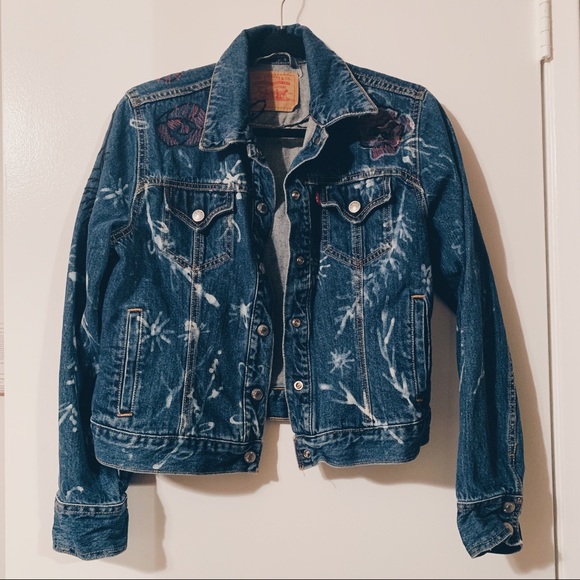 Levi's Jackets & Blazers - Floral Denim Jacket